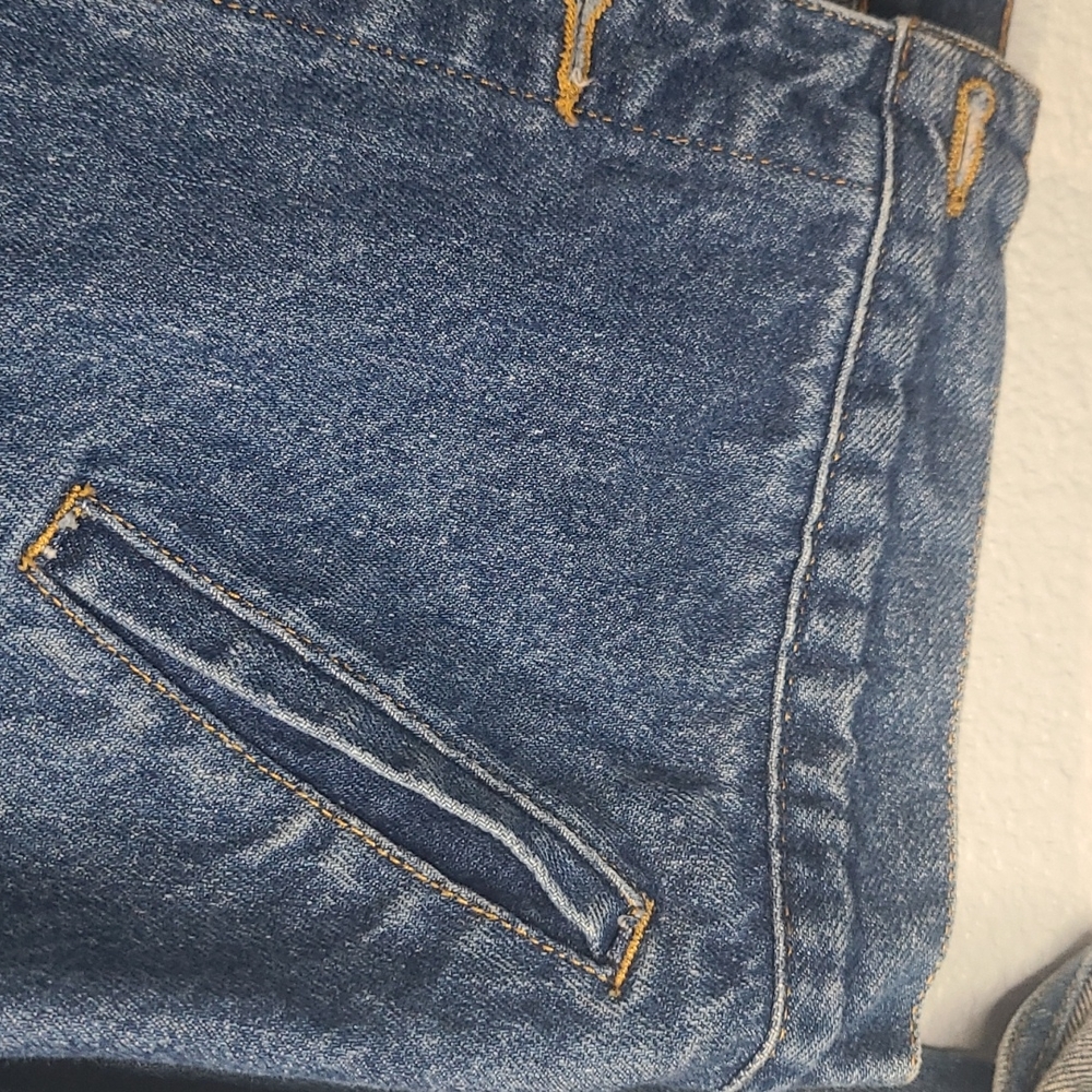 Vintage y2k Express jeans denim jeans jacket small - Picture 3 of 8